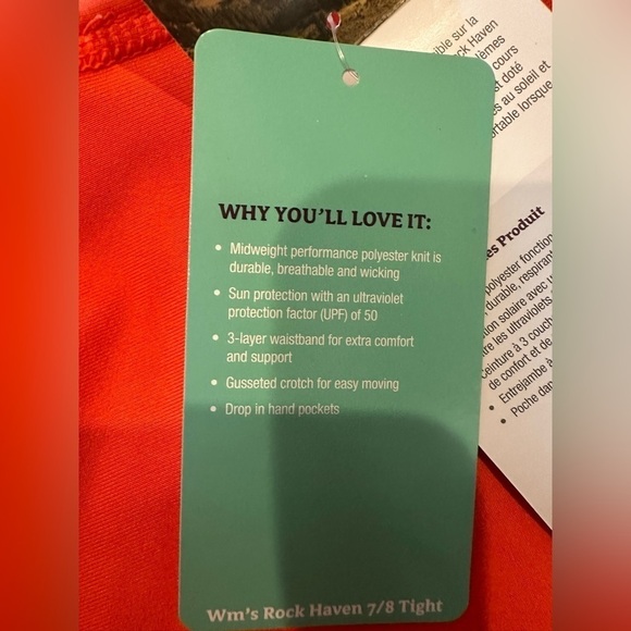 NWT Marmot Rock Haven Leggings XL - Picture 6 of 9